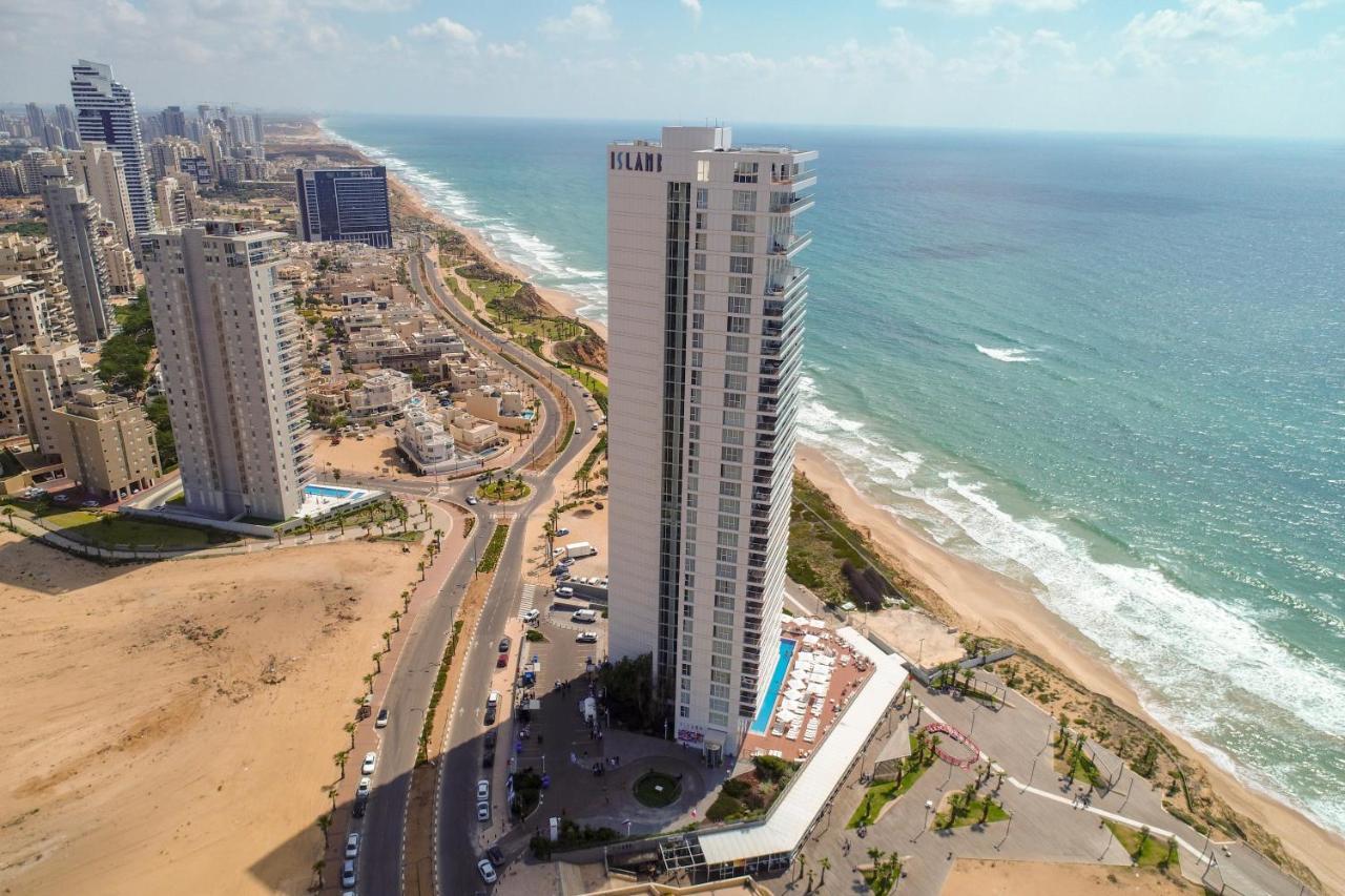 Island Luxurious Suites Hotel And Spa Netanya Eksteriør billede